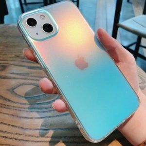 Luxury Matte Laser Gradient Clear Phone Case For iPhone 13 Pro MAX 12 11 X XR XS